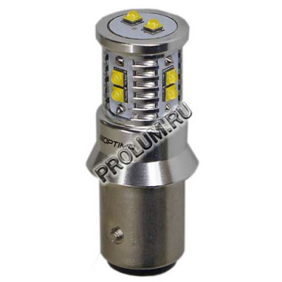 Светодиодная лампа P21/5W, 10 CREE XB-D, CAN