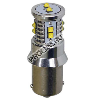 Светодиодная лампа P21W, 10 CREE XB-D, CAN